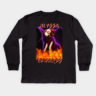 Alyssa Edwards Kids Long Sleeve T-Shirt